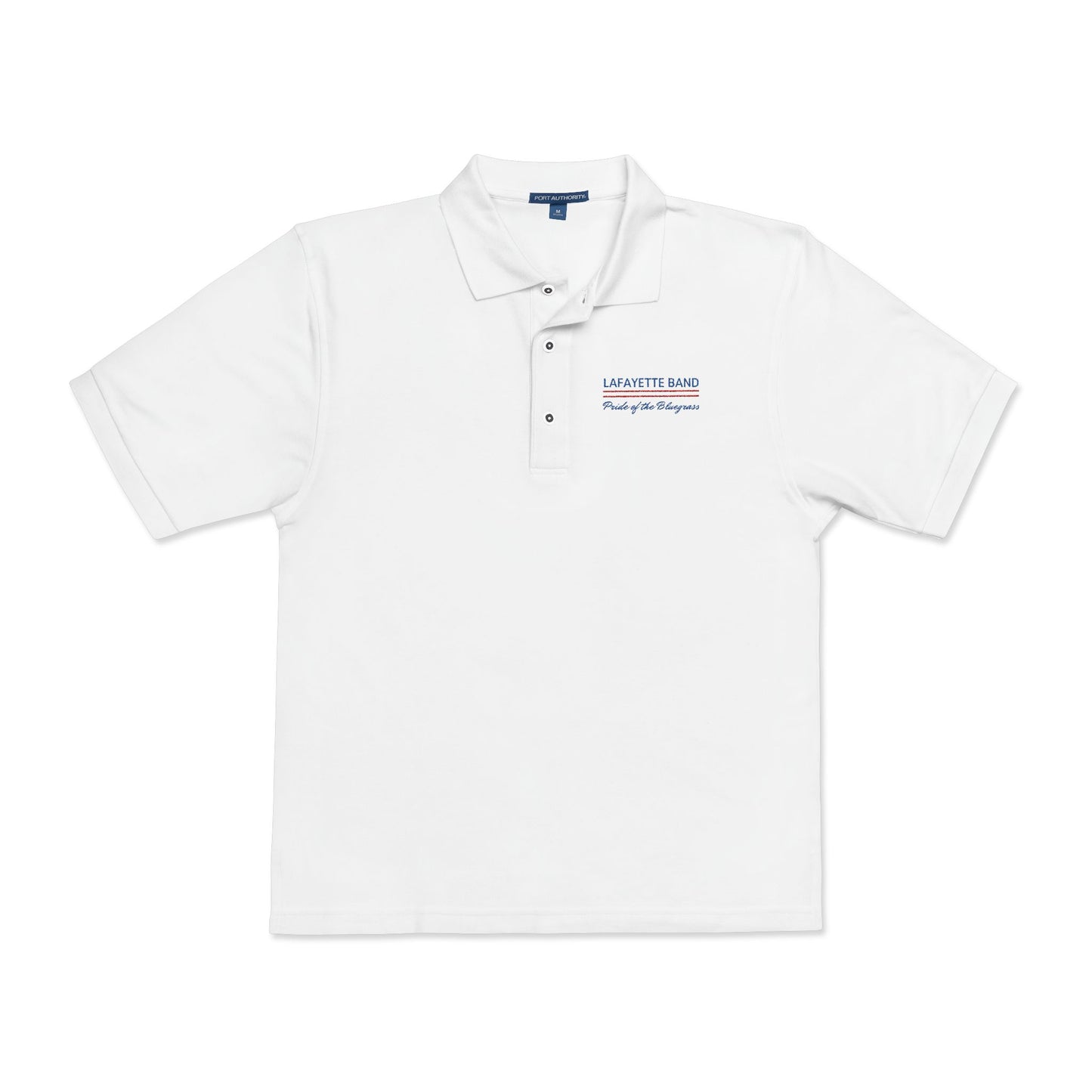 Lafayette Band Embroidered Unisex Polo Shirt
