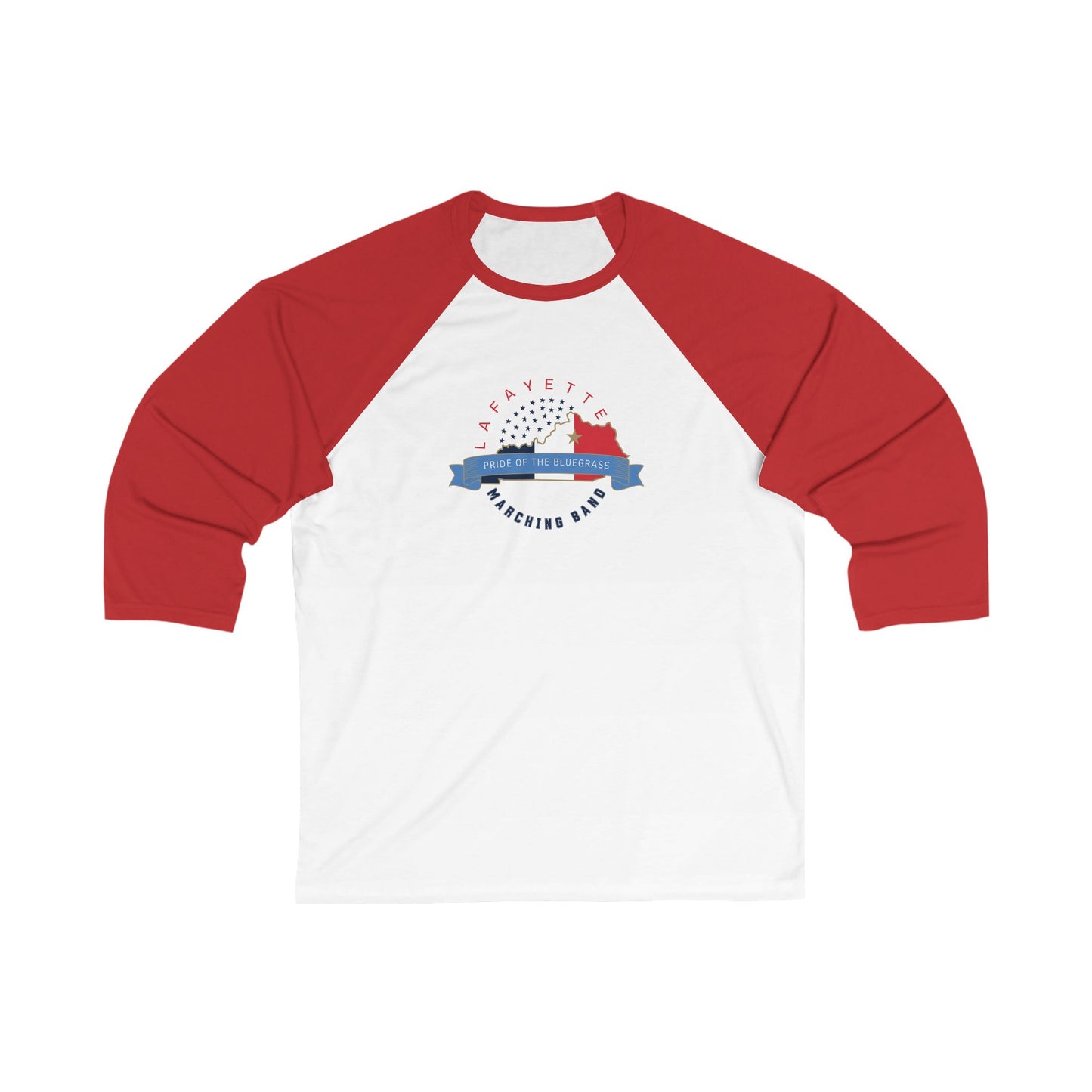 KY Crest 3/4 Sleeve Baseball Tee
