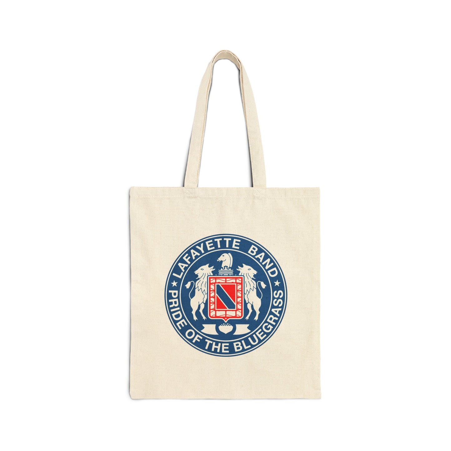 Crest Canvas Tote Bag