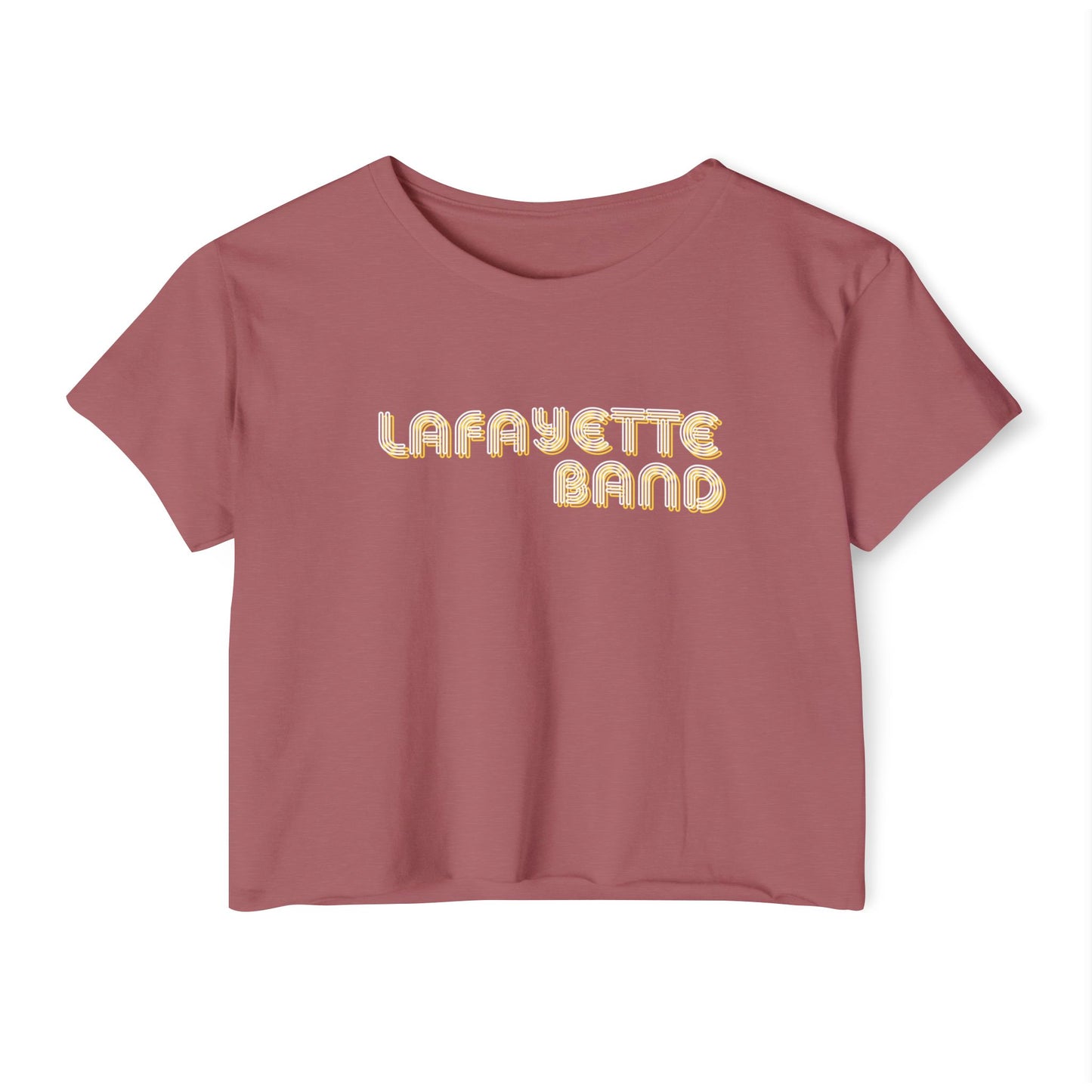Macco Lafayette Band Crop Top
