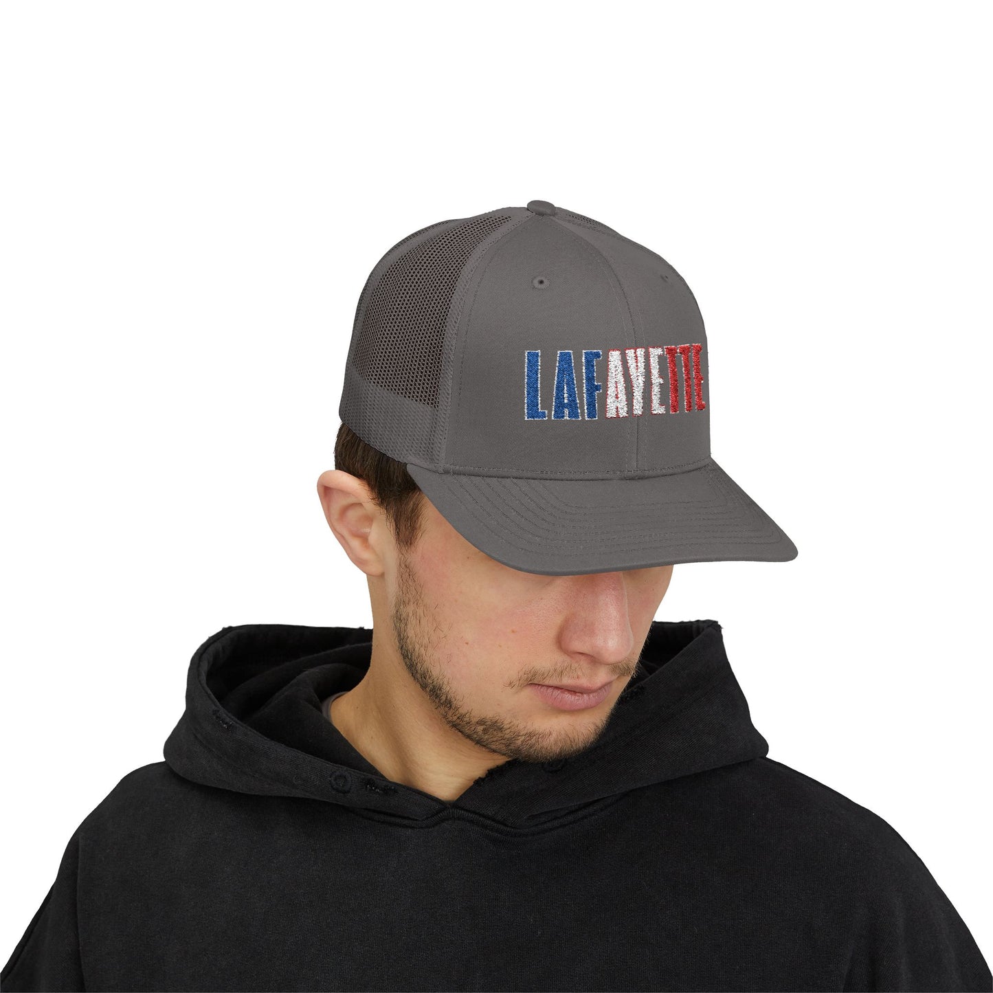LAFAYETTE Embroidered Trucker Hat