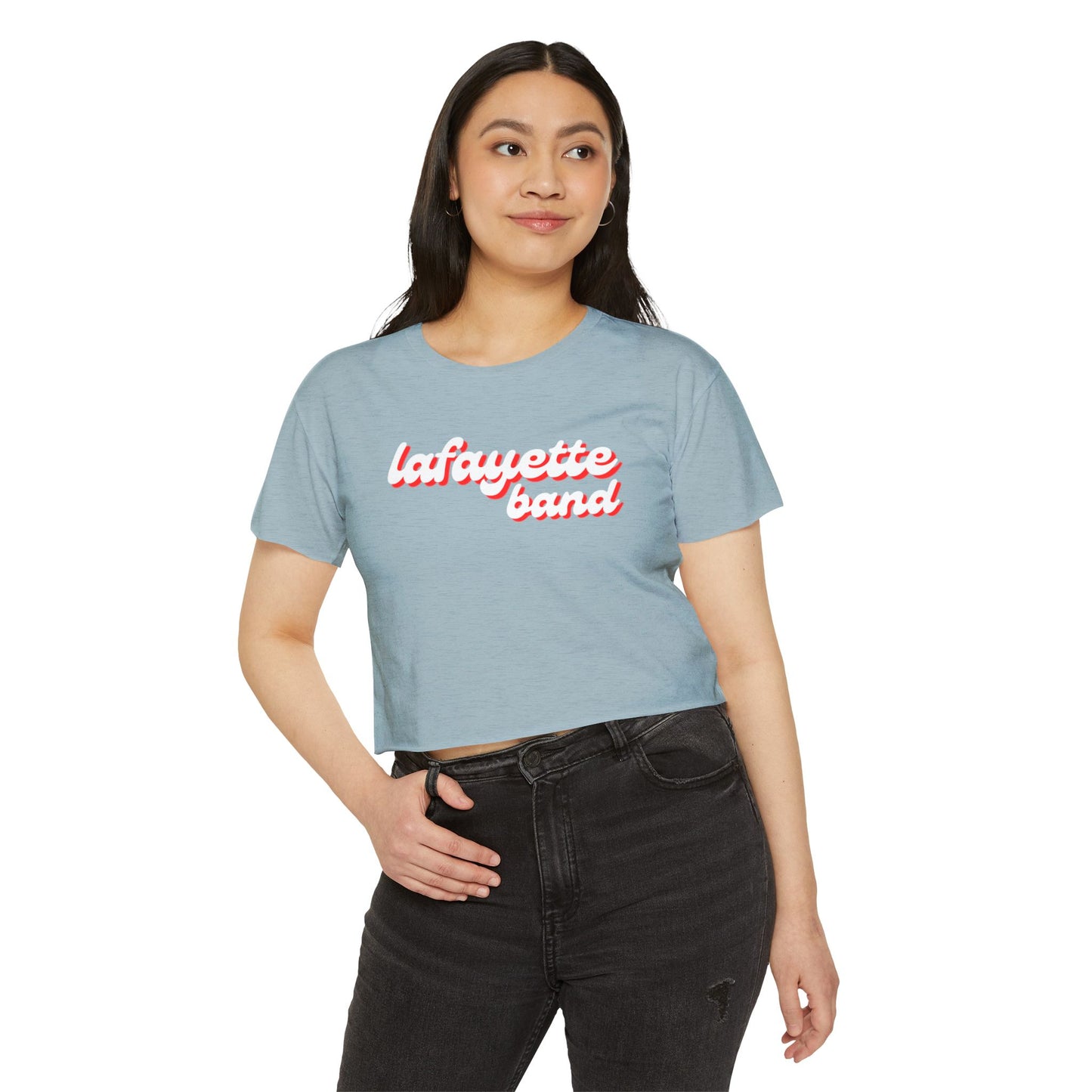 Retro Lafayette Band Crop Top