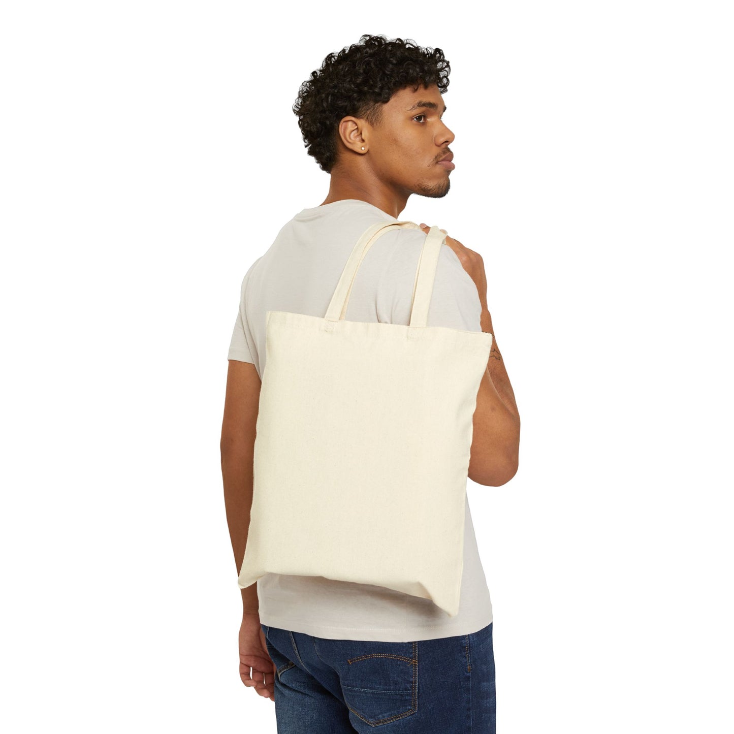 Crest Canvas Tote Bag