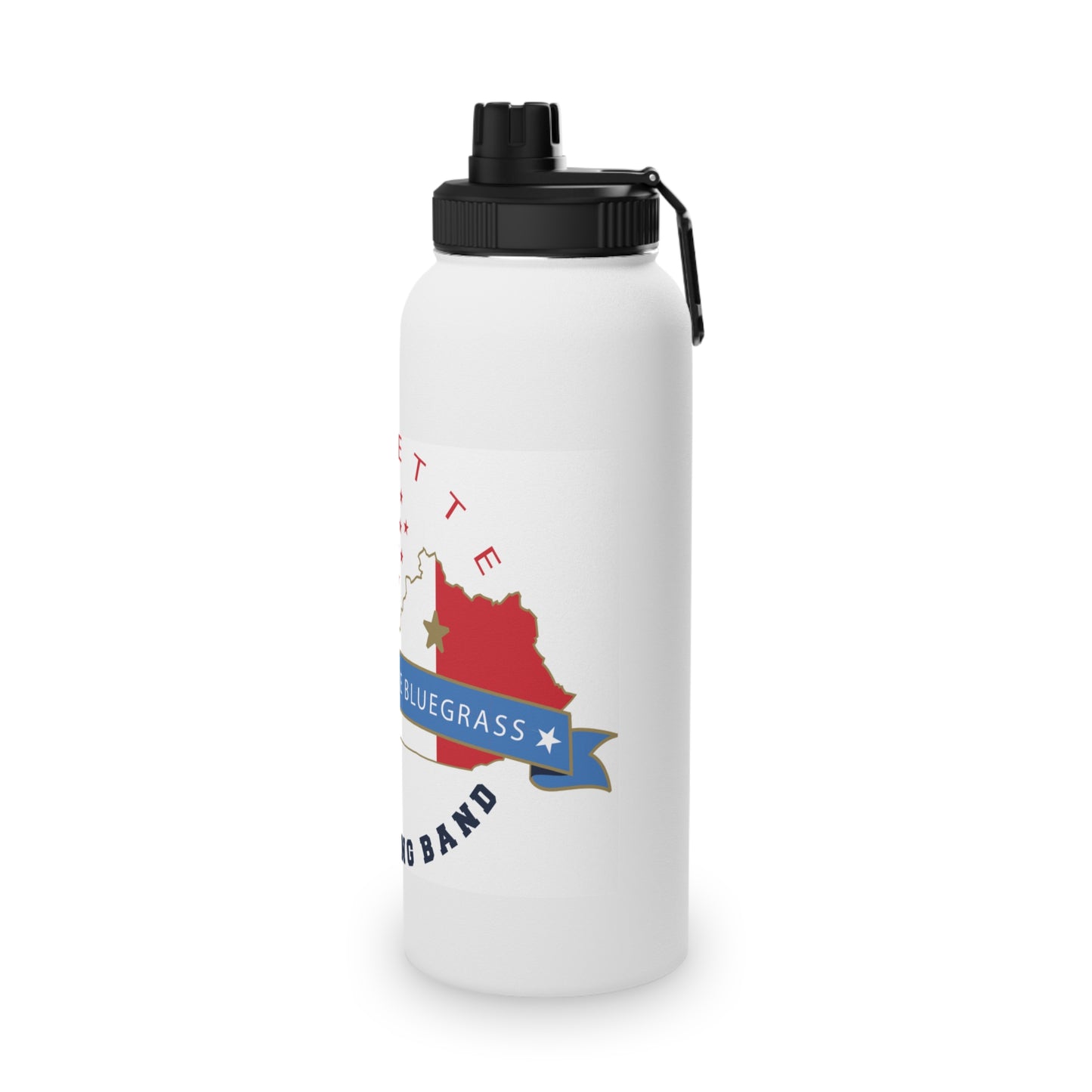 KY Crest Stainless Steel Water Bottle w Sports Lid