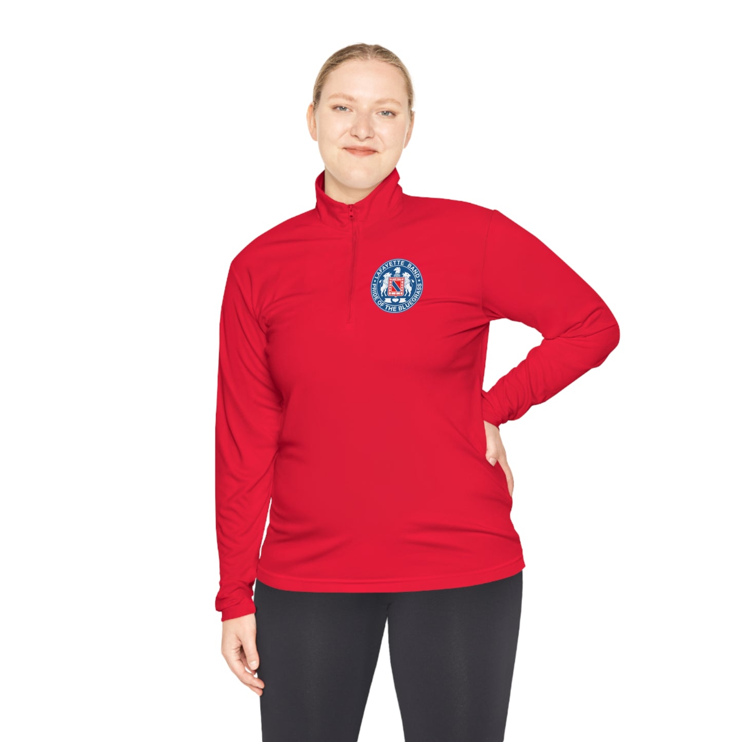 Band Crest Light Weight Quarter-Zip Pullover