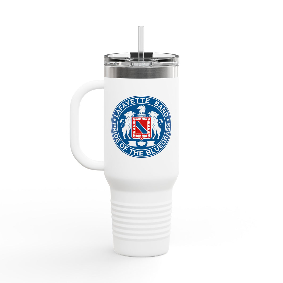 Lafayette Band 40oz Insulated Travel Mug - 'Pride of the Bluegrass'