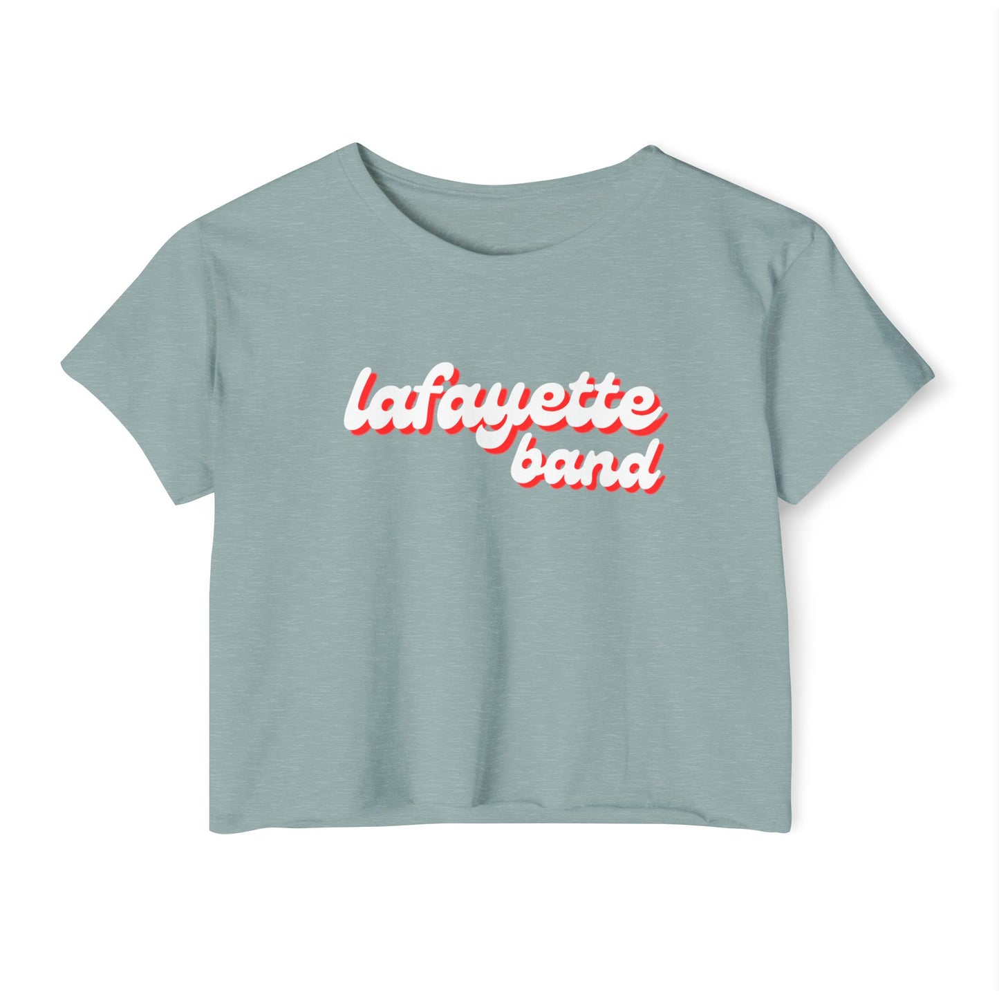 Retro Lafayette Band Crop Top