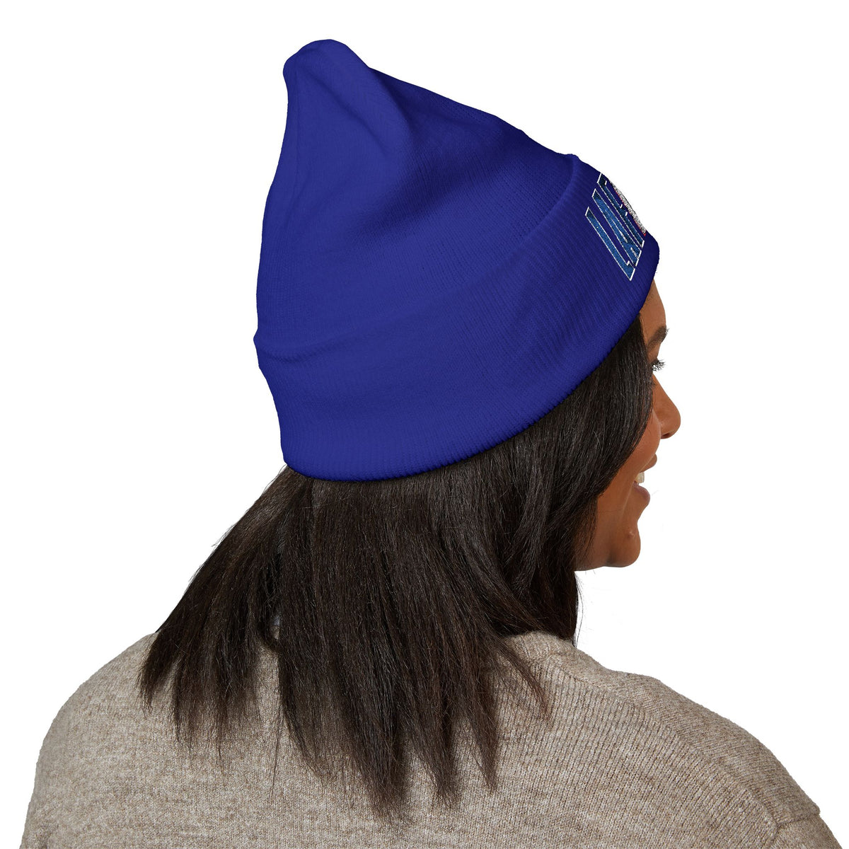 Lafayette French Flag Classic Cuffed Beanie (Embroidery)