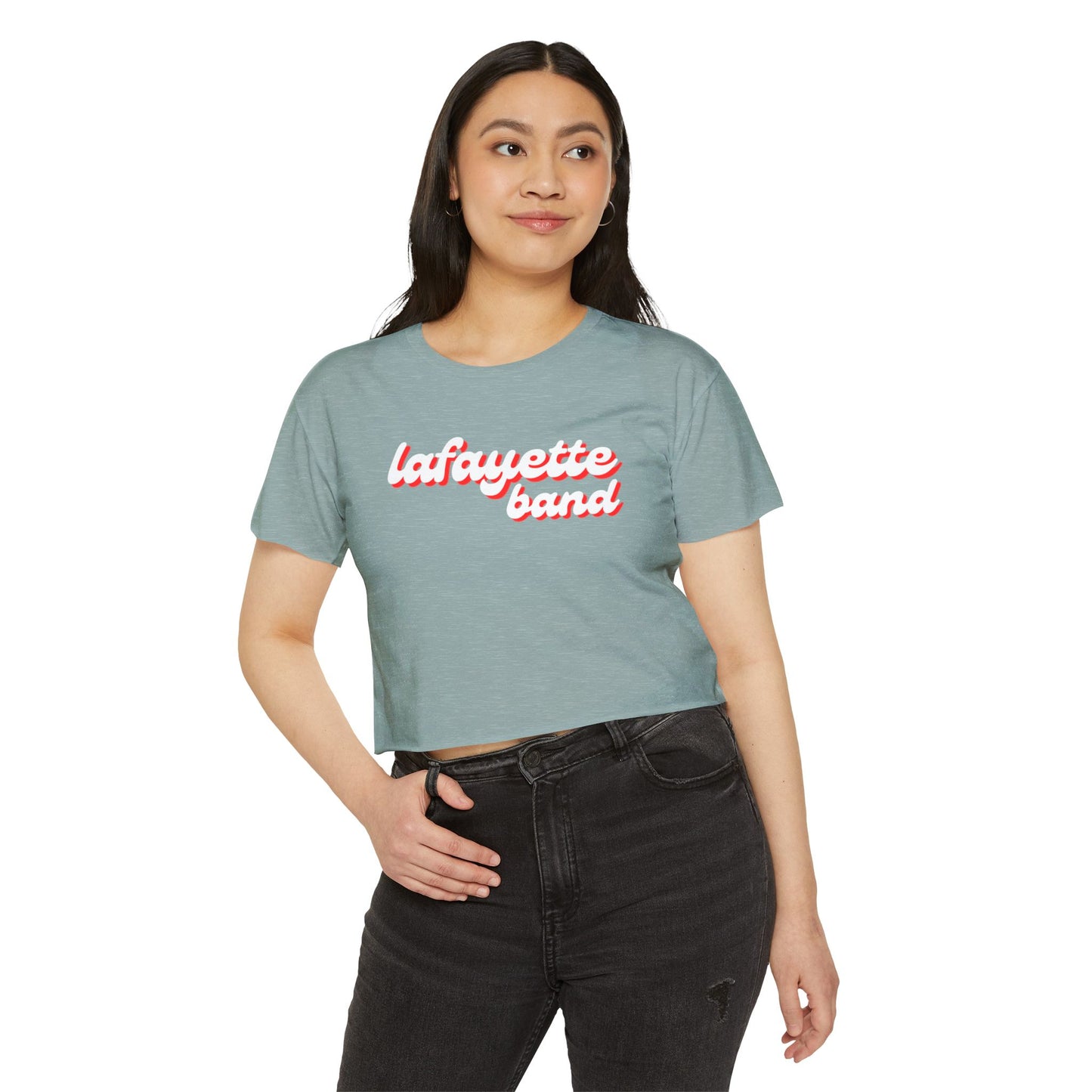 Retro Lafayette Band Crop Top