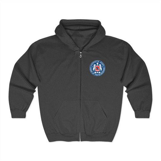 Crest Zip Hoodie