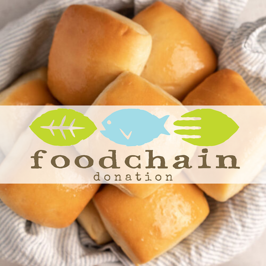 Texas Roadhouse Rolls FoodChain Donation - 1 Dozen (butter sold separately)
