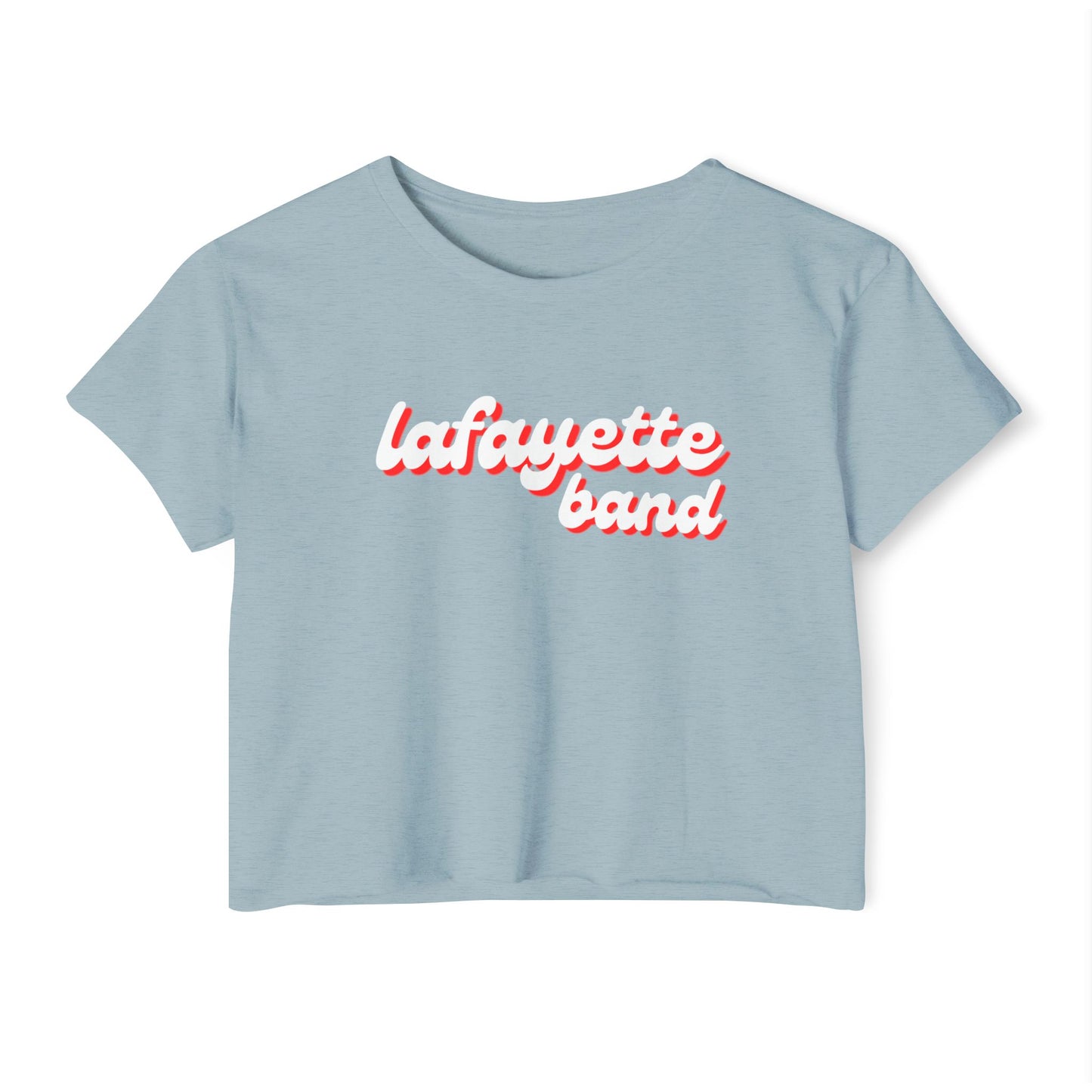 Retro Lafayette Band Crop Top