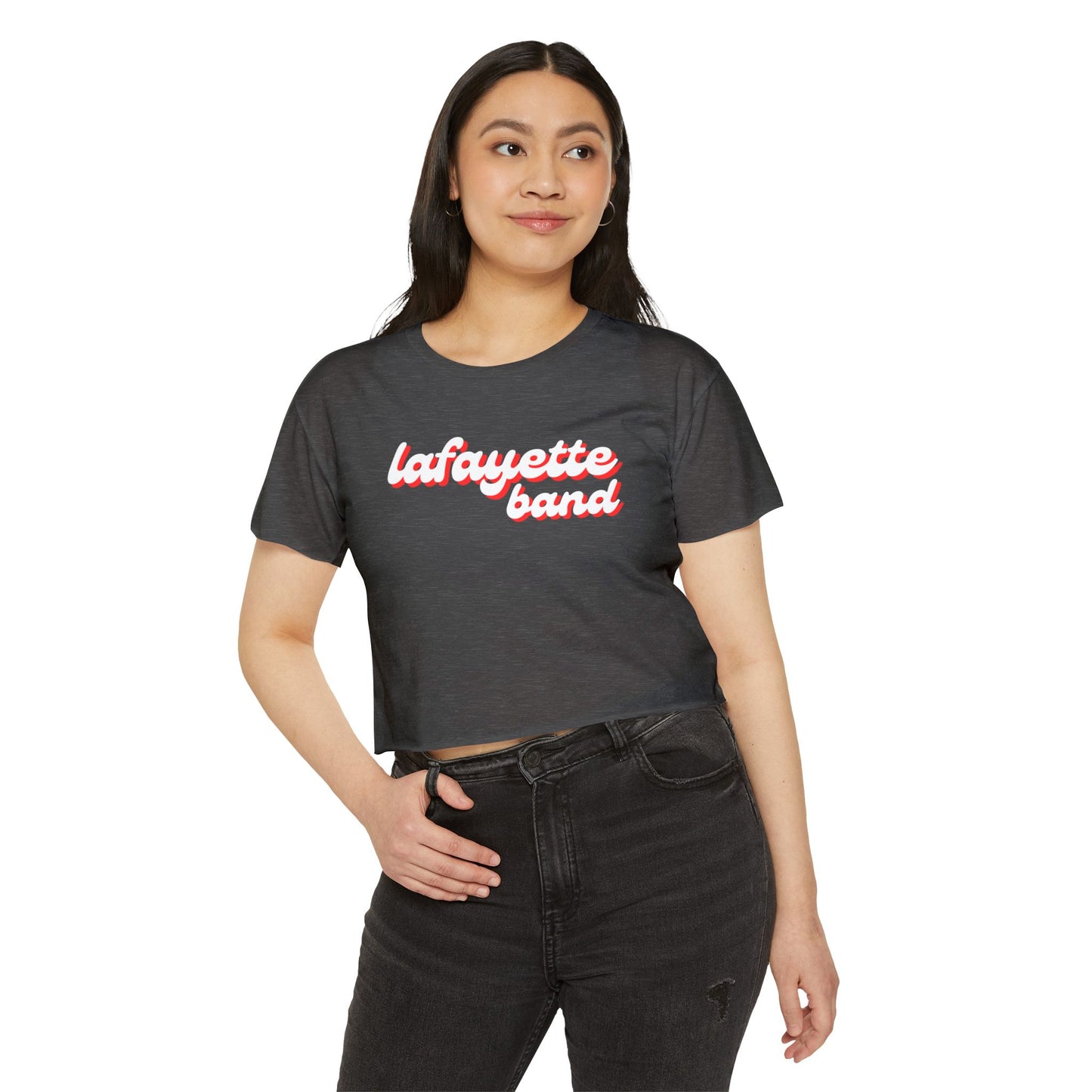 Retro Lafayette Band Crop Top