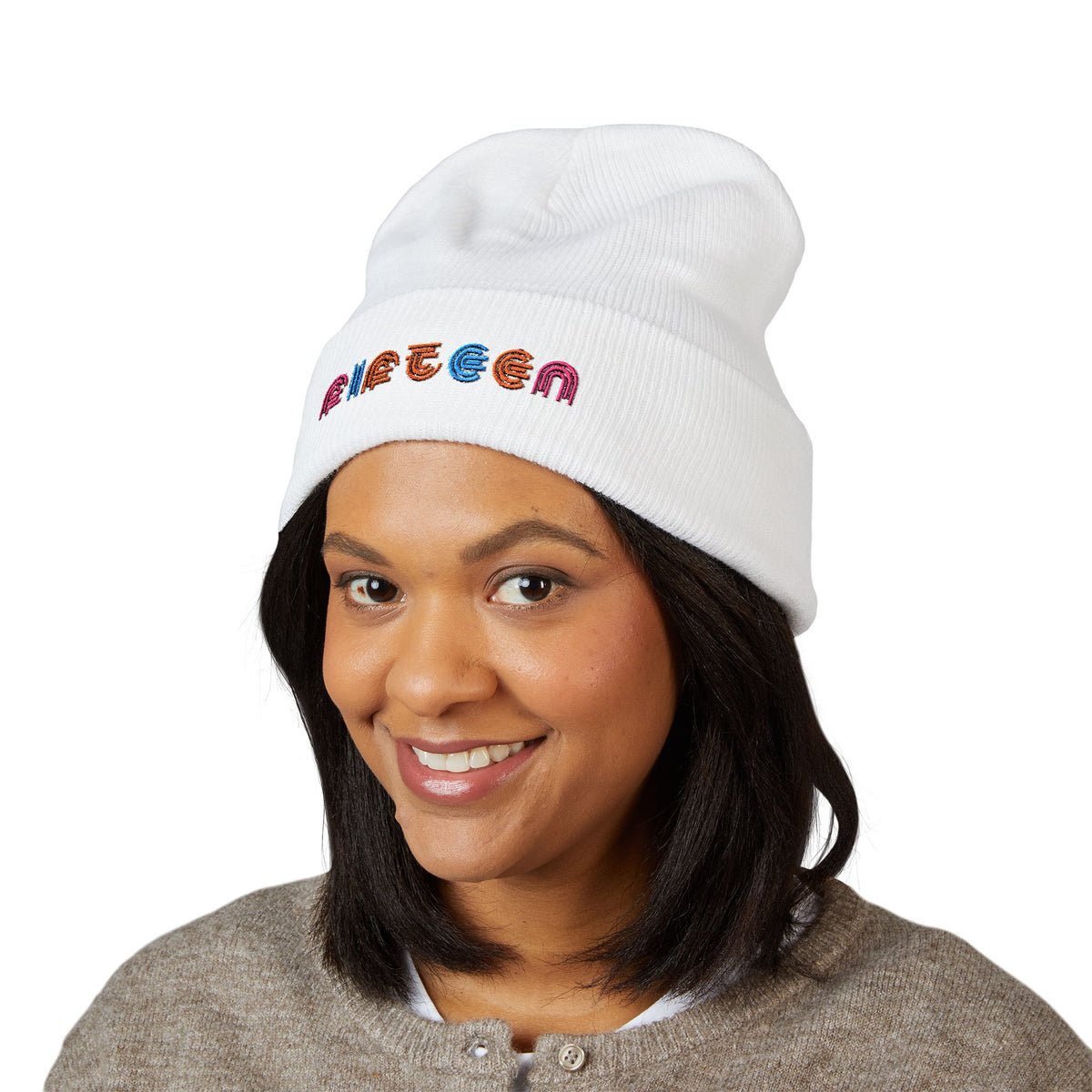 Fifteen Classic Cuffed Beanie (Embroidery)