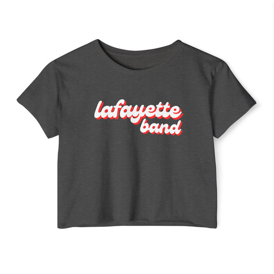 Retro Lafayette Band Crop Top
