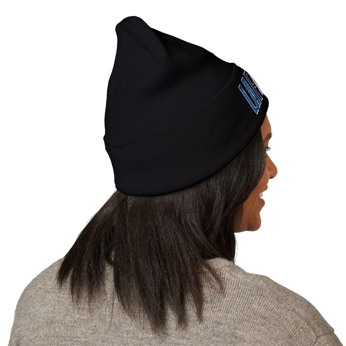 Lafayette French Flag Classic Cuffed Beanie (Embroidery)
