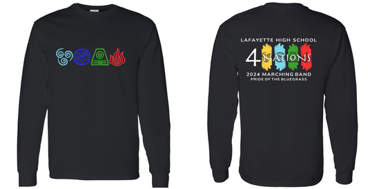 4 Nations Long Sleeve Show Shirt - Pre-order #2